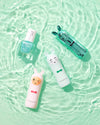 Vernis à l’eau turquoise Inuwet parfum pomme – vernis enfant vegan lavable à l’eau