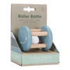 Hochet roulant en bois Little Dutch. Jouet d'éveil en bois pour bébé.