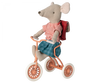 11-4105-00-Tricycle dans son abri - Corail - Maileg
