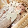 Doudou attache tétine lama - Blanc - Jollein