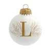 Boule de Noël - Lettre de l'Alphabet par Sophie Rivière - Baubels