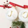 Boule de Noël - Lettre de l'Alphabet par Sophie Rivière - Baubels
