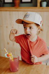 Casquette enfant, maman et papa - Mini Beige - Hello Hossy