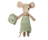 Souris grande soeur dans son bain - Maileg