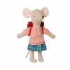 Grande soeur souris tricycle - Rouge - Maileg