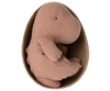 Peluche dinosaure dans son oeuf - Small - Old rose - Maileg