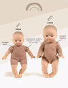 Poupée de la Collection Babies - Gaspard - Minikane