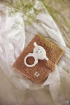 Protège carnet de santé boucle - Biscuit - Jollein
