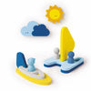 Puzzle de bain - Mettre les voiles - Quut