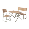 Table de jardin avec chaise et banc - Maileg